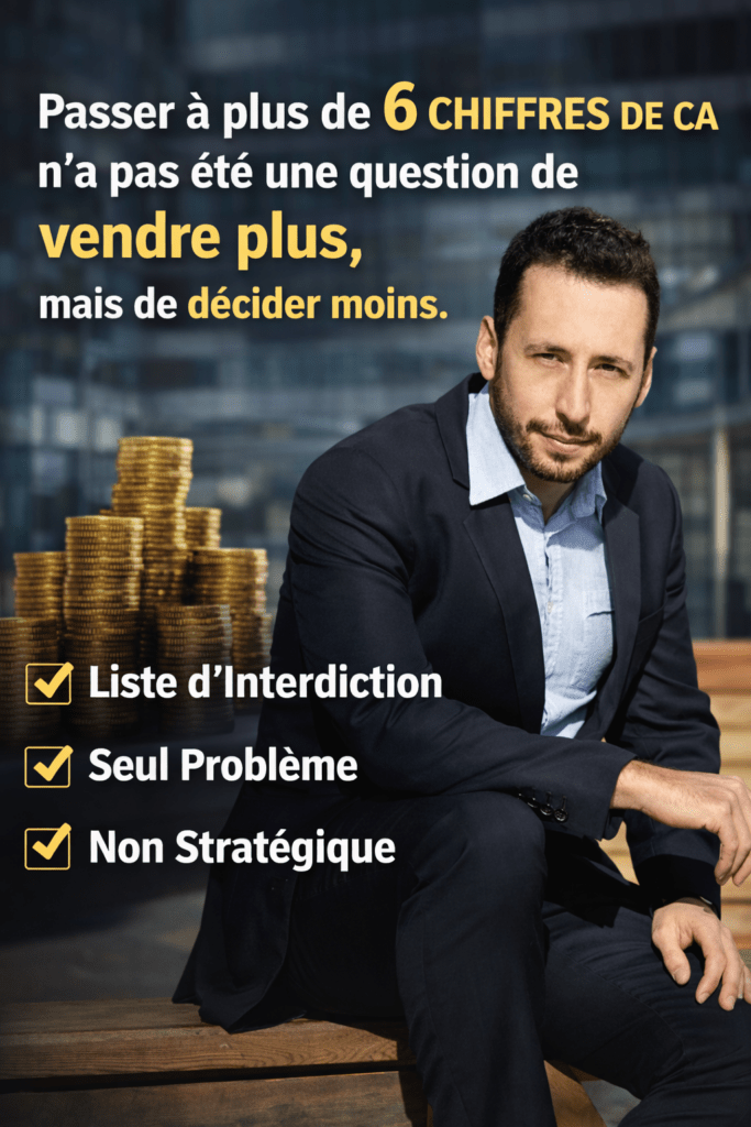 passer à plus de 6 chiffres de CA